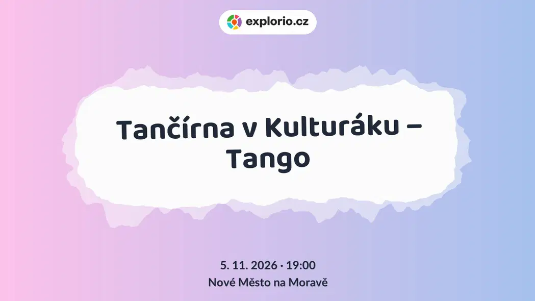 Tančírna v Kulturáku – Tango – festivaly a Slavnosti, Nové Město na Moravě