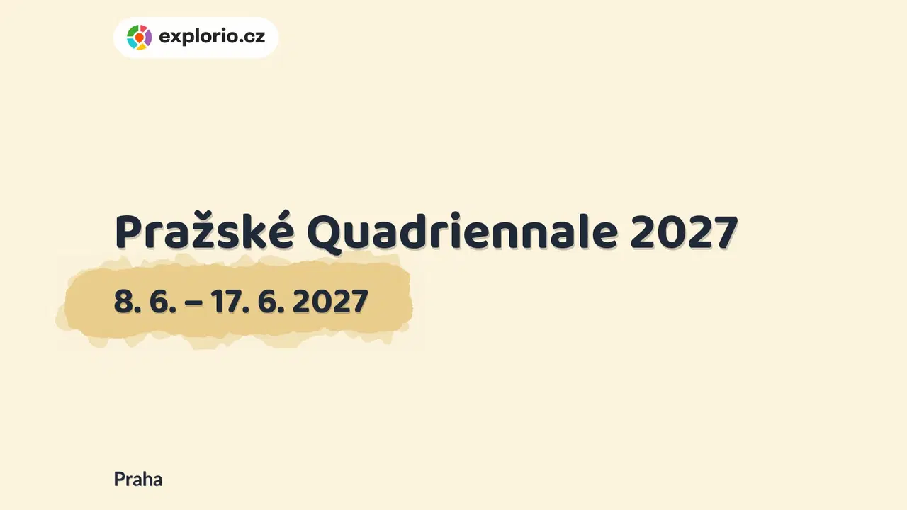 Pražské Quadriennale 2027 – festivaly a Slavnosti, Praha