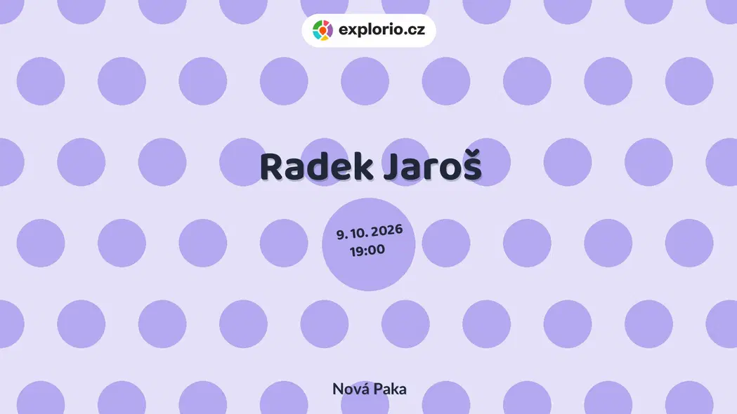 Radek Jaroš – divadlo, Hudba a Kino, Nová Paka