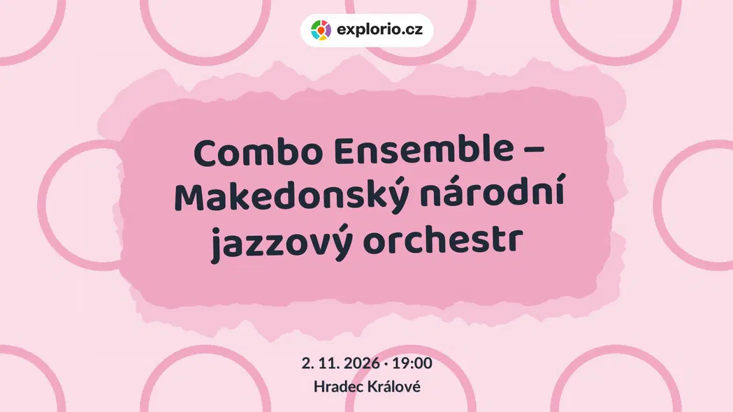 Combo Ensemble – Makedonský národní jazzový orchestr – divadlo, Hudba a Kino, Hradec Králové
