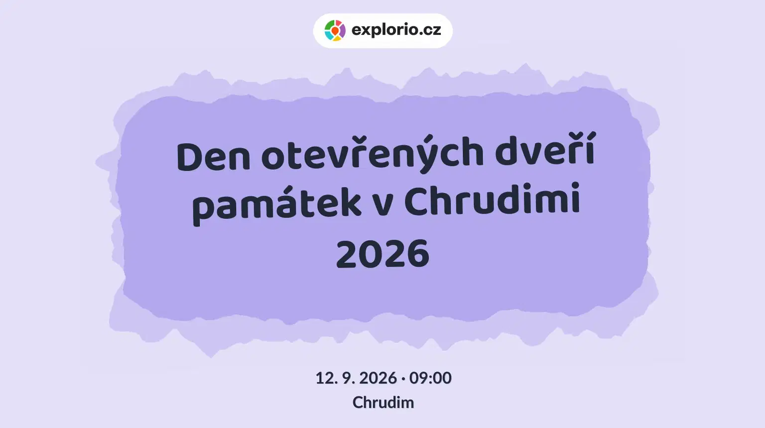 Den otevřených dveří památek v Chrudimi 2026 – prohlídky a Muzea, Chrudim