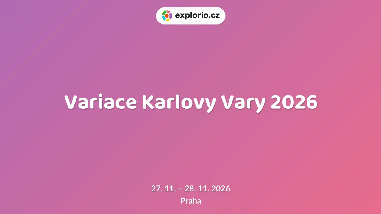 Variace Karlovy Vary 2026 – festivaly a Slavnosti, Praha