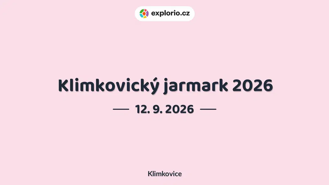 Klimkovický jarmark 2026 – festivaly a Slavnosti, Klimkovice
