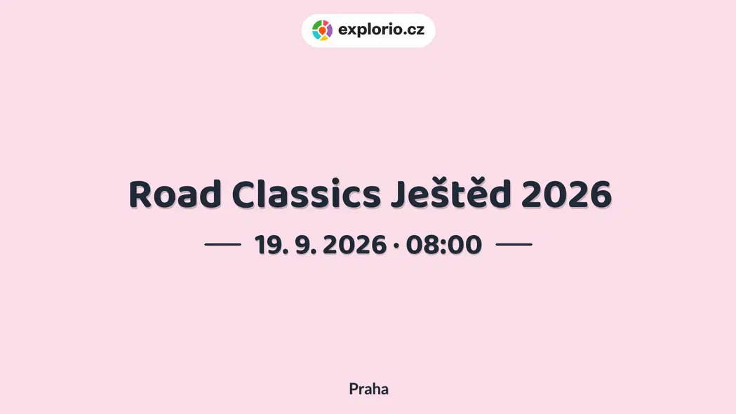 Road Classics Ještěd 2026 – sport a Pohyb, Praha