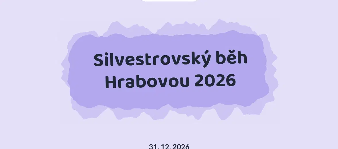 Silvestrovský běh Hrabovou 2026 – sport a Pohyb, Vratimov
