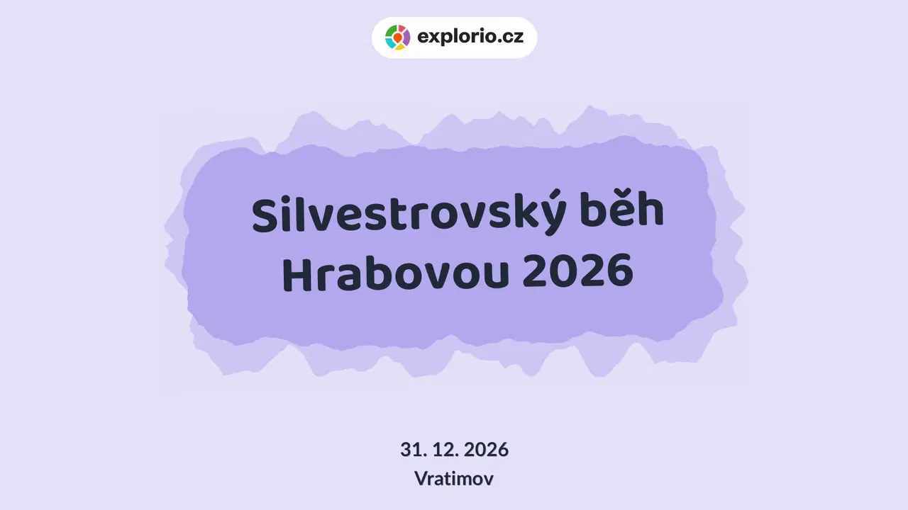 Silvestrovský běh Hrabovou 2026 – sport a Pohyb, Vratimov