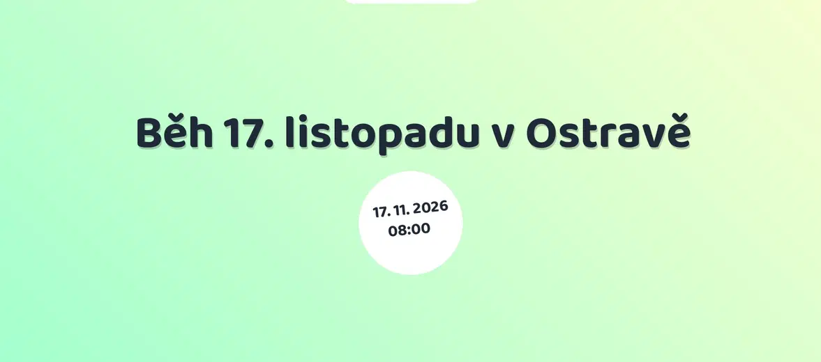 Běh 17. listopadu v Ostravě – sport a Pohyb, Ostrava