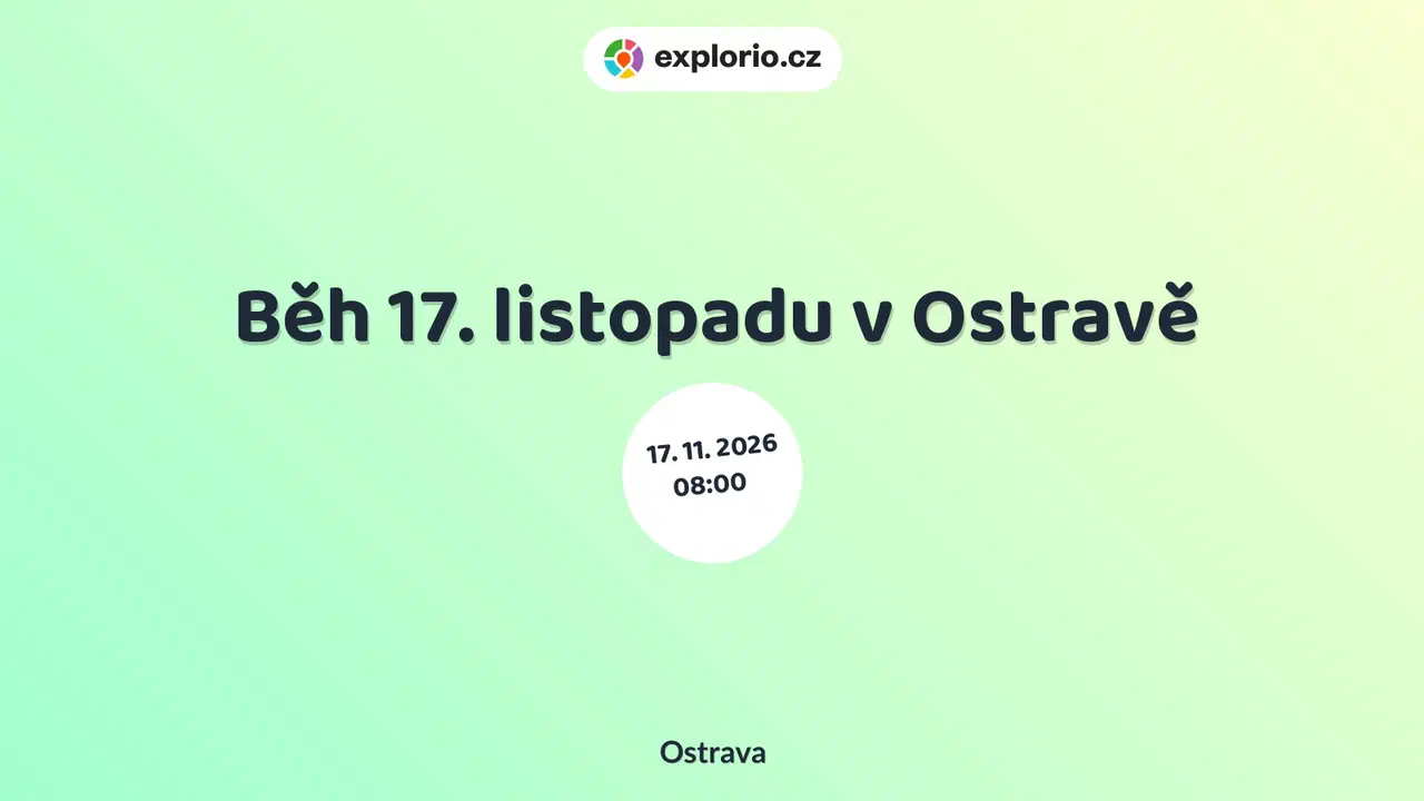 Běh 17. listopadu v Ostravě – sport a Pohyb, Ostrava