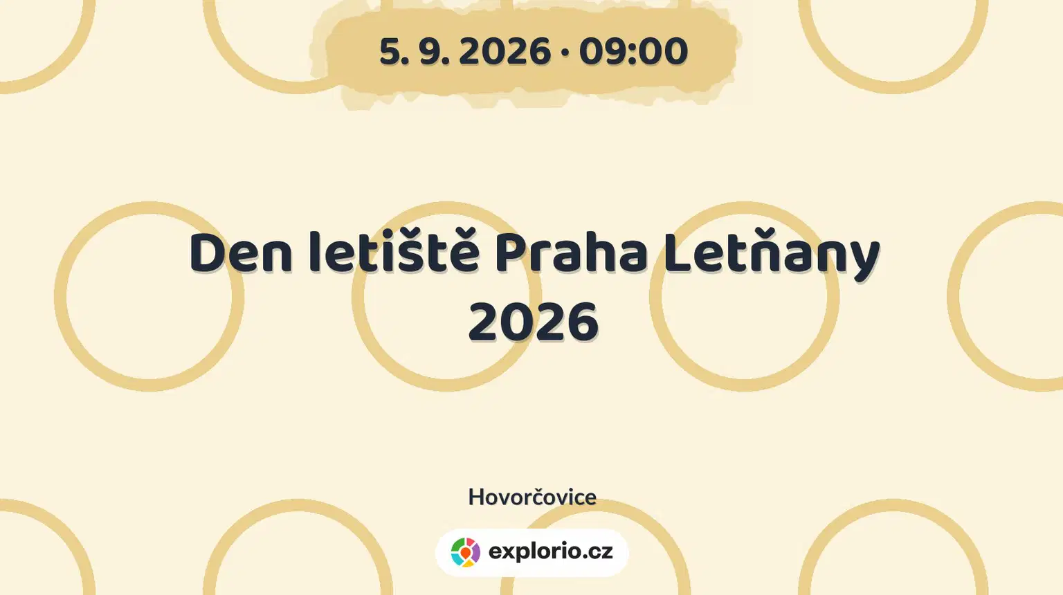 Den letiště Praha Letňany 2026 – festivaly a Slavnosti, Hovorčovice