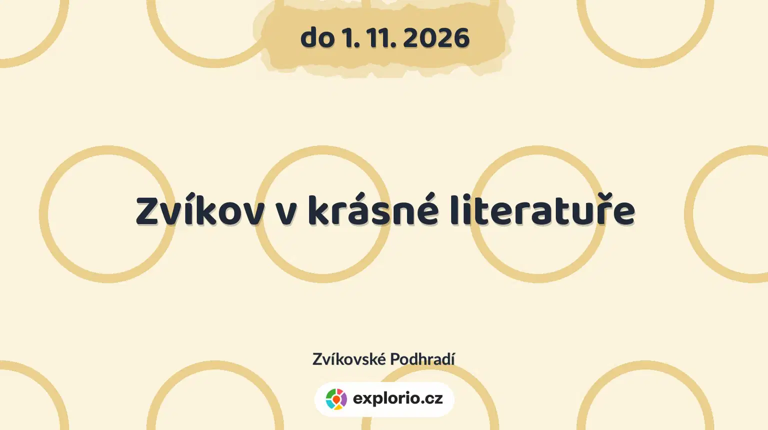 Zvíkov v krásné literatuře – prohlídky a Muzea, Zvíkovské Podhradí