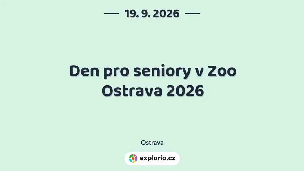 Den pro seniory v Zoo Ostrava 2026 – festivaly a Slavnosti, Ostrava