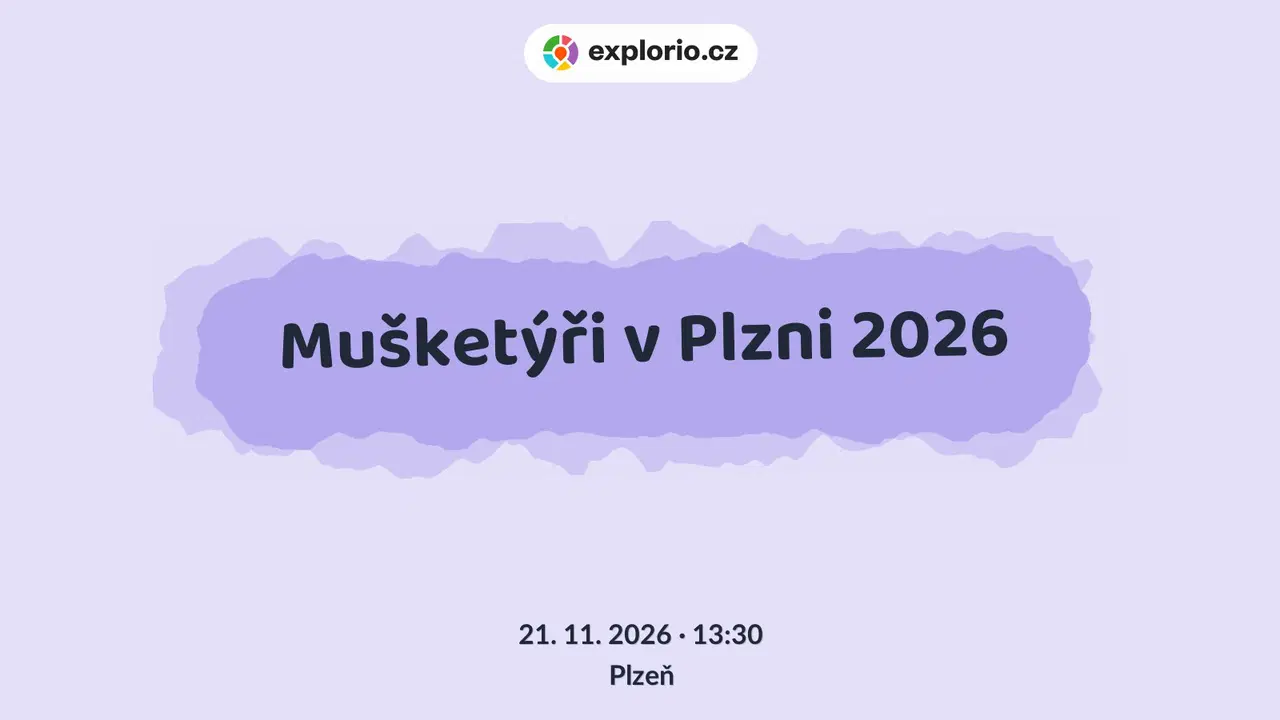 Mušketýři v Plzni 2026 – prohlídky a Muzea, Plzeň