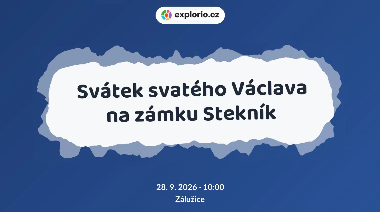 Svátek svatého Václava na zámku Stekník – festivaly a Slavnosti, Zálužice