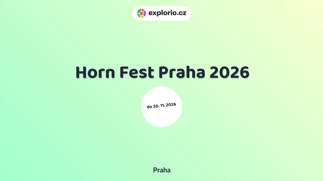 Horn Fest Praha 2026 – festivaly a Slavnosti, Praha