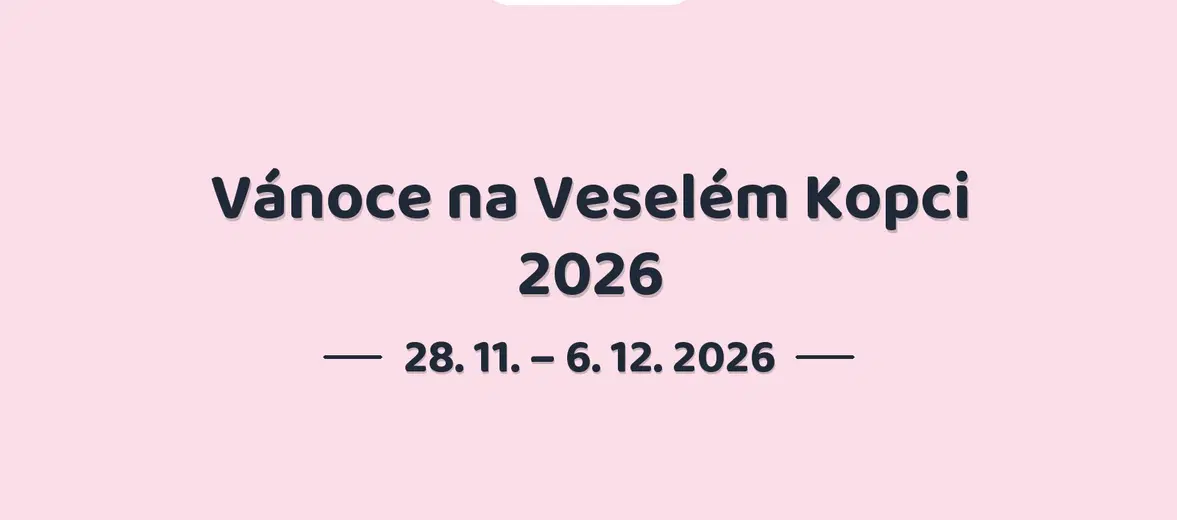 Vánoce na Veselém Kopci 2026 – festivaly a Slavnosti, Hlinsko
