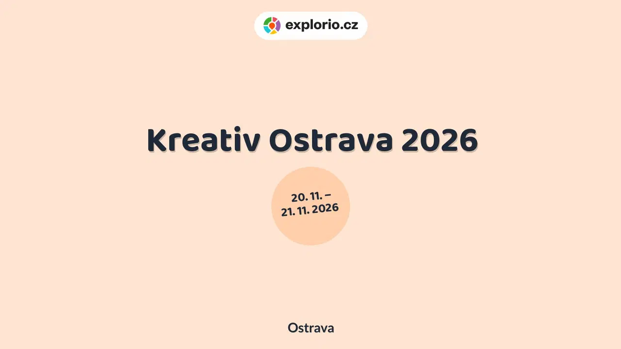 Kreativ Ostrava 2026 – prohlídky a Muzea, Ostrava