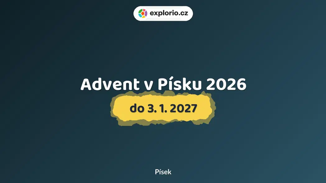 Advent v Písku 2026 – divadlo, Hudba a Kino, Písek