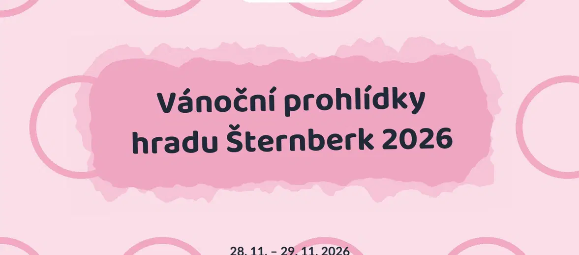 Vánoční prohlídky hradu Šternberk 2026 – prohlídky a Muzea, Šternberk