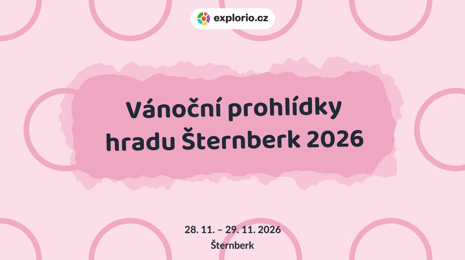 Vánoční prohlídky hradu Šternberk 2026 – prohlídky a Muzea, Šternberk
