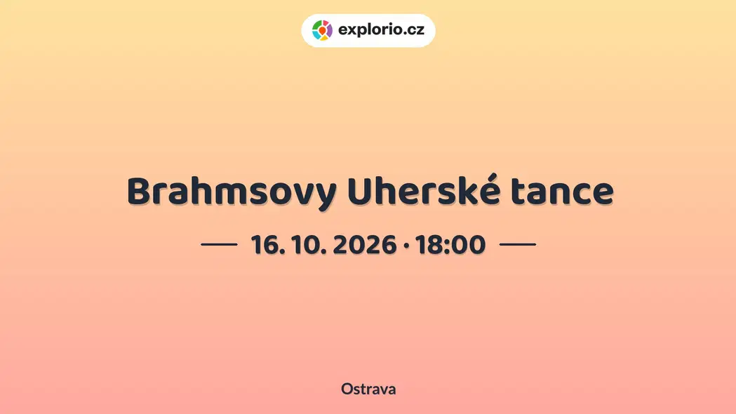 Brahmsovy Uherské tance – divadlo, Hudba a Kino, Ostrava