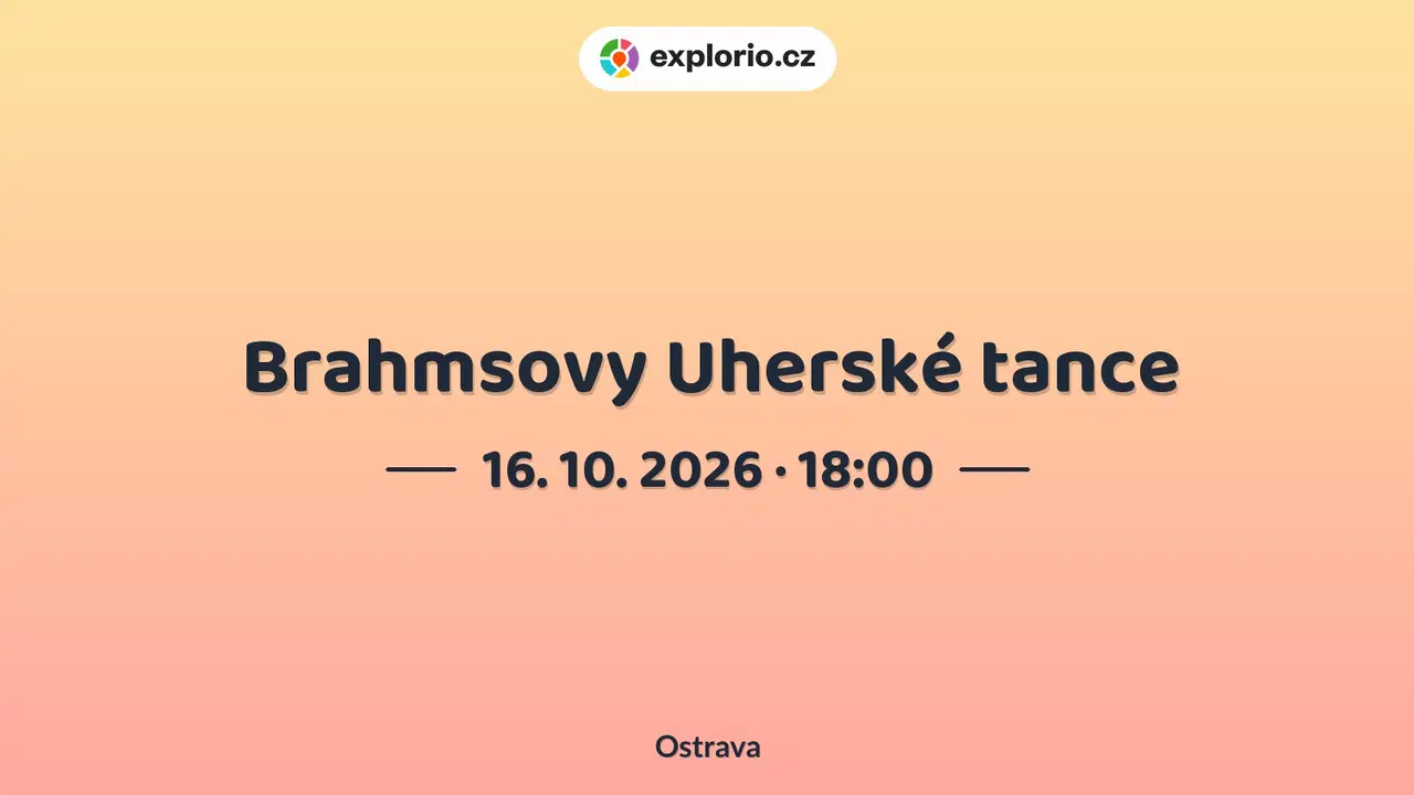 Brahmsovy Uherské tance – divadlo, Hudba a Kino, Ostrava