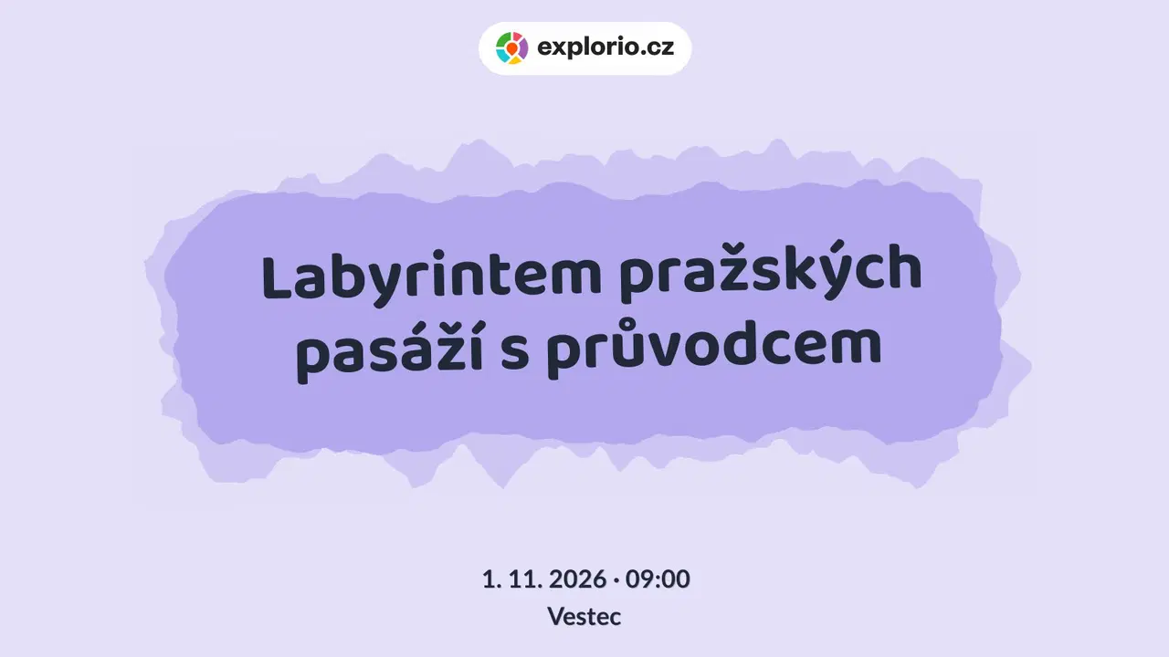 Labyrintem pražských pasáží s průvodcem – prohlídky a Muzea, Vestec