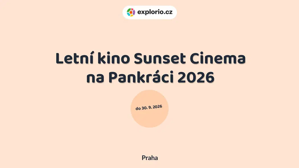 Letní kino Sunset Cinema na Pankráci 2026 – divadlo, Hudba a Kino, Praha