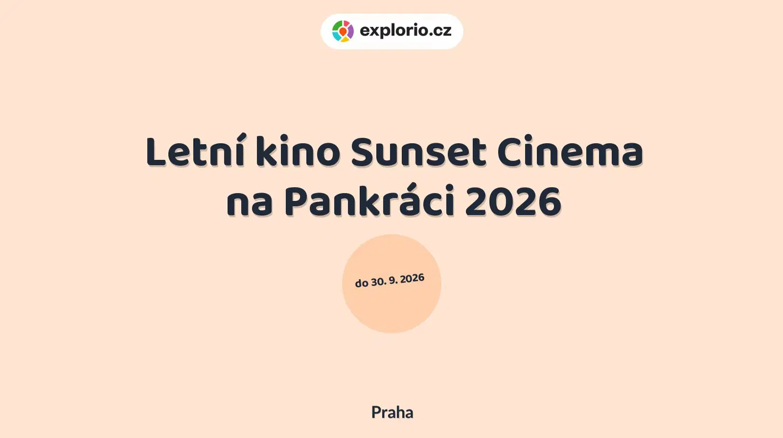 Letní kino Sunset Cinema na Pankráci 2026 – divadlo, Hudba a Kino, Praha