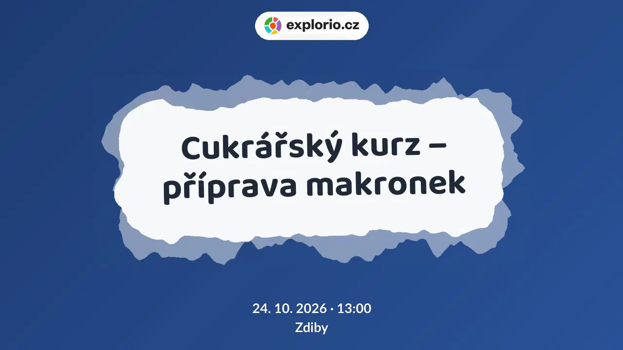 Cukrářský kurz – příprava makronek – tvořivé dílny a Workshopy, Zdiby