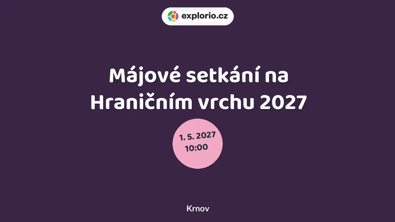 Májové setkání na Hraničním vrchu 2027 – sport a Pohyb, Krnov