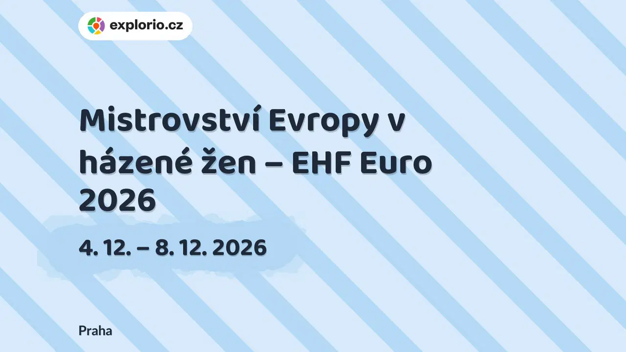 Mistrovství Evropy v házené žen – EHF Euro 2026 – sport a Pohyb, Praha