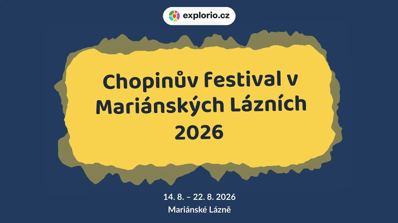 Chopinův festival v Mariánských Lázních 2026 – festivaly a Slavnosti, Mariánské Lázně