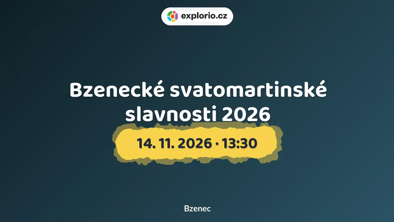 Bzenecké svatomartinské slavnosti 2026 – festivaly a Slavnosti, Bzenec