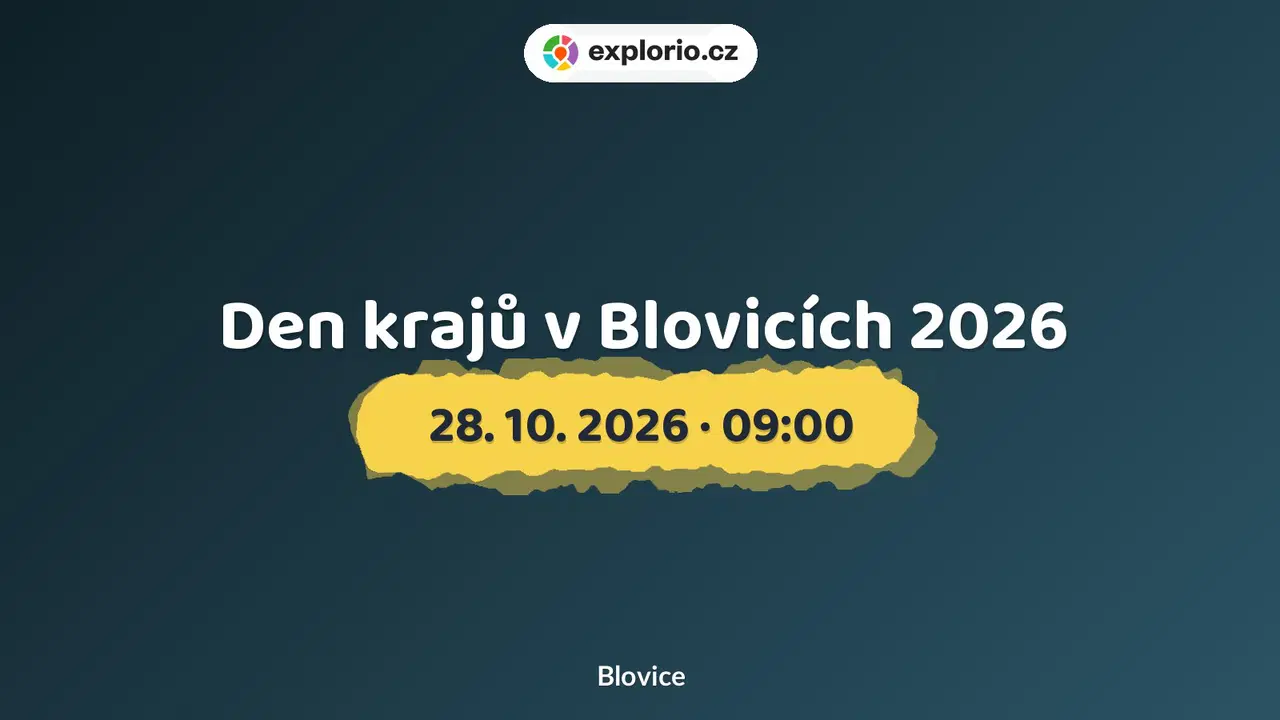 Den krajů v Blovicích 2026 – divadlo, Hudba a Kino, Blovice