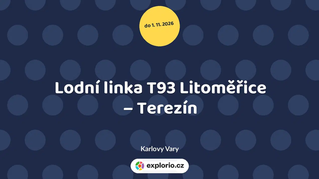 Lodní linka T93 Litoměřice – Terezín – sport a Pohyb, Karlovy Vary
