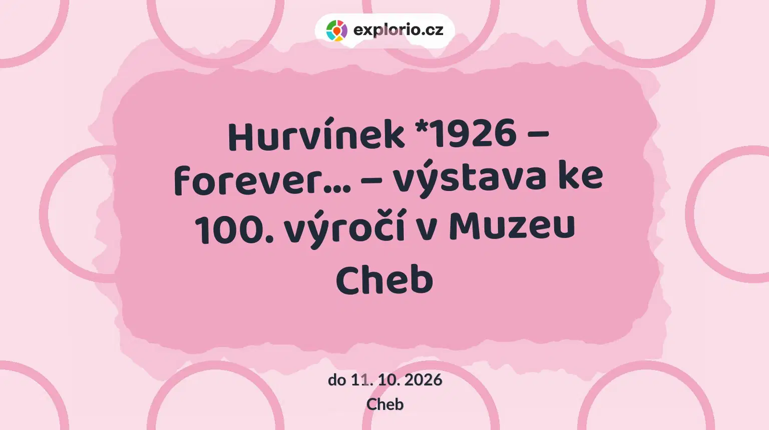 Hurvínek *1926 – forever… – výstava ke 100. výročí v Muzeu Cheb – prohlídky a Muzea, Cheb