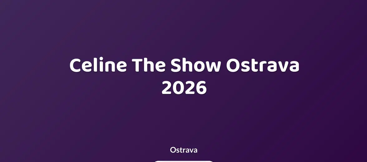 Celine The Show Ostrava 2026 – divadlo, Hudba a Kino, Ostrava