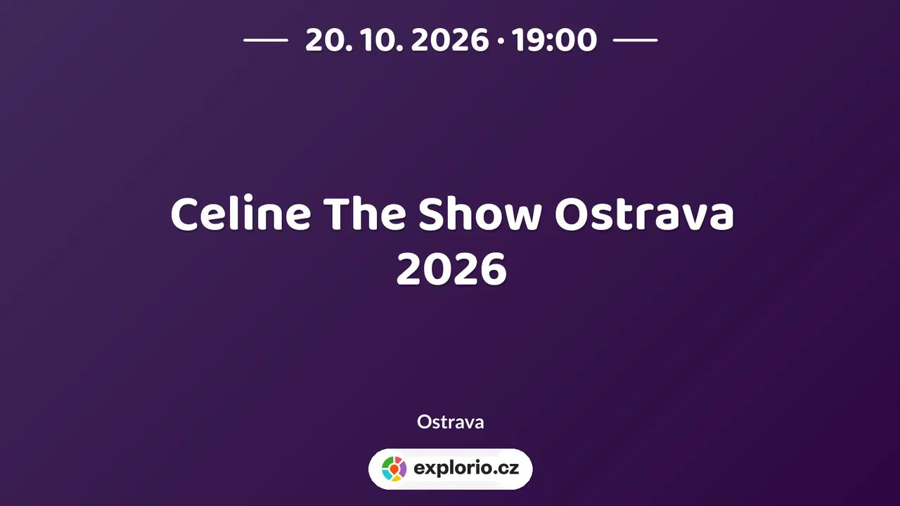 Celine The Show Ostrava 2026 – divadlo, Hudba a Kino, Ostrava