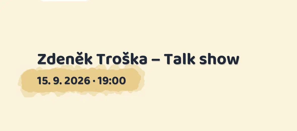 Zdeněk Troška – Talk show – divadlo, Hudba a Kino, Domažlice