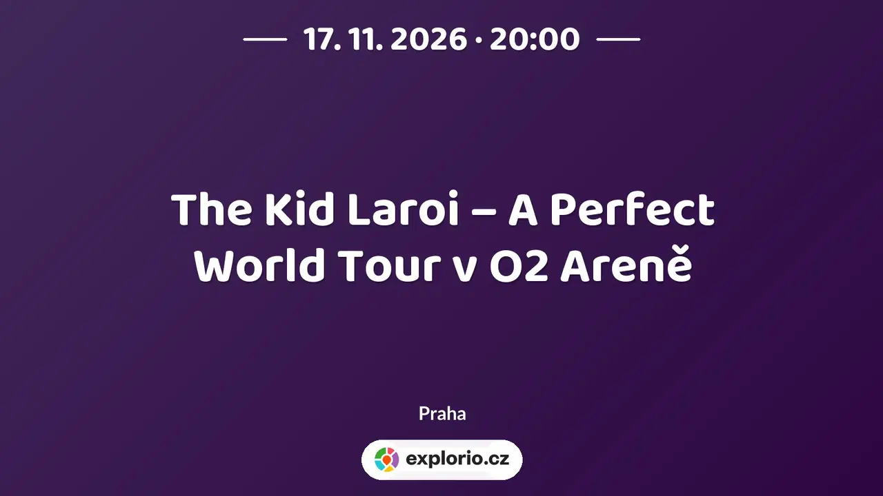 The Kid Laroi – A Perfect World Tour v O2 Areně – divadlo, Hudba a Kino, Praha