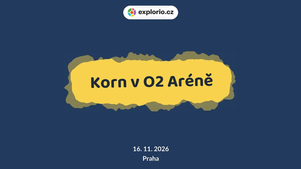 Korn v O2 Aréně – divadlo, Hudba a Kino, Praha