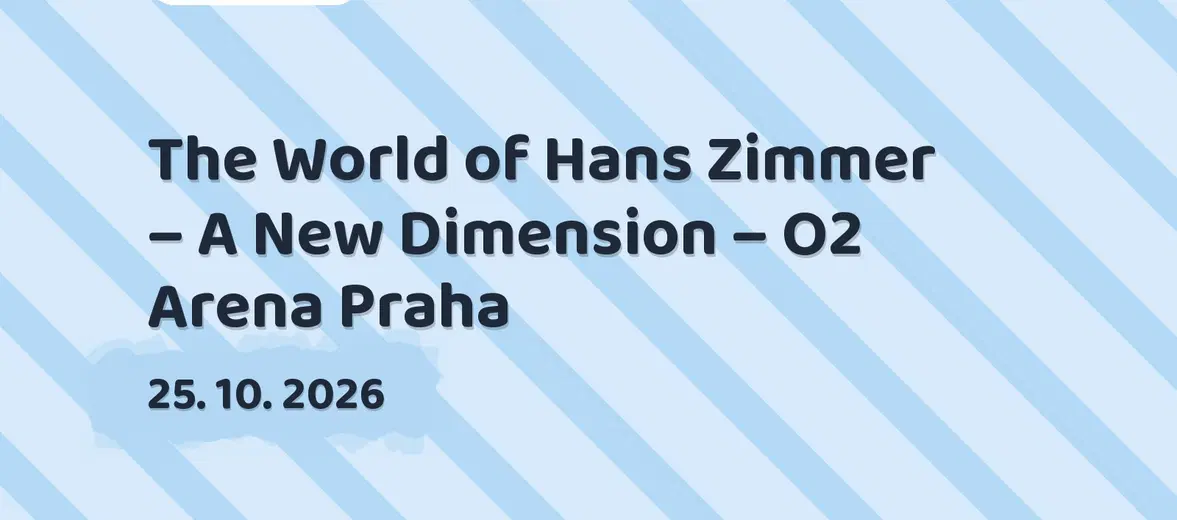 The World of Hans Zimmer – A New Dimension – O2 Arena Praha – divadlo, Hudba a Kino, Praha
