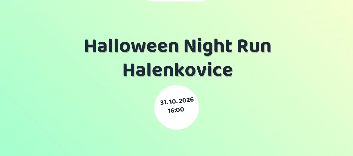 Halloween Night Run Halenkovice – sport a Pohyb, Halenkovice