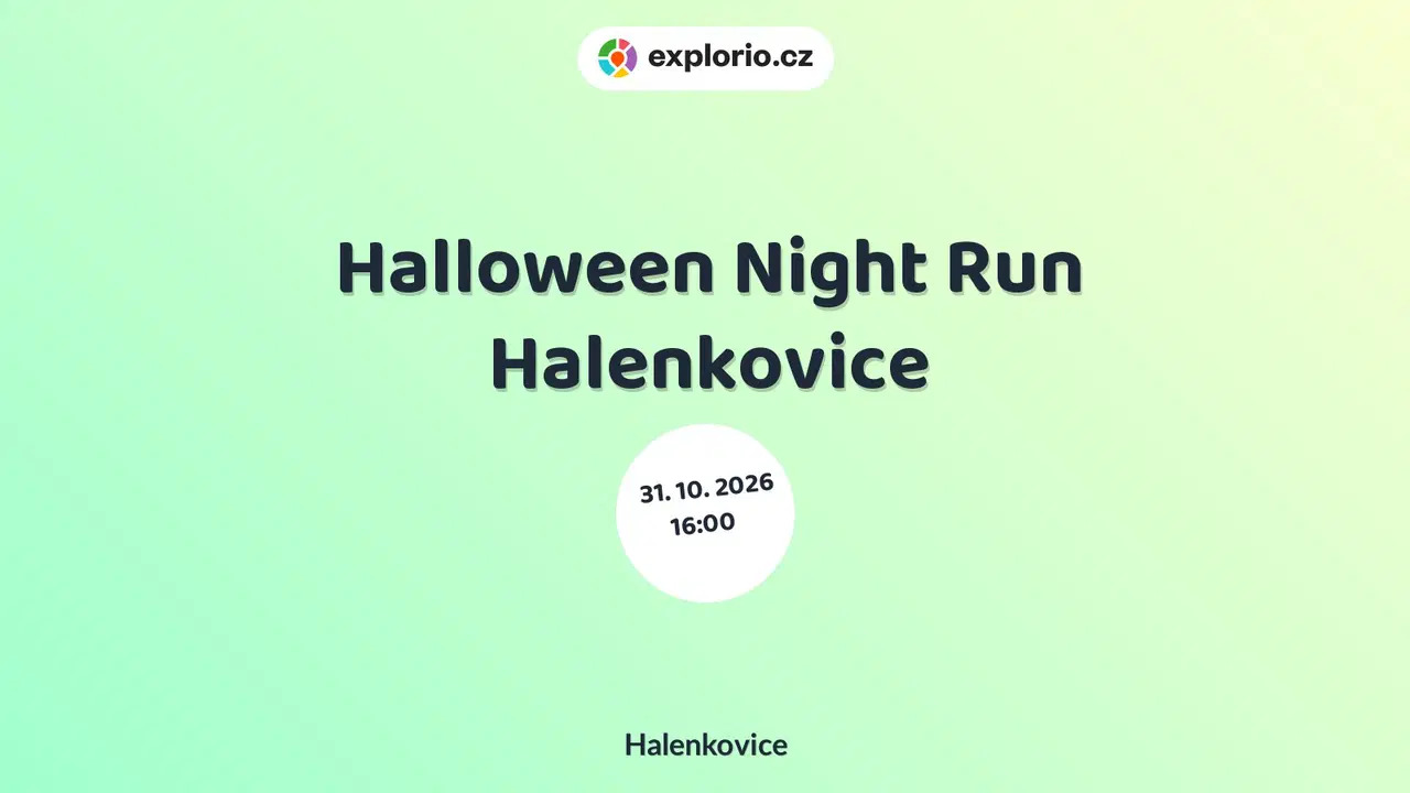 Halloween Night Run Halenkovice – sport a Pohyb, Halenkovice