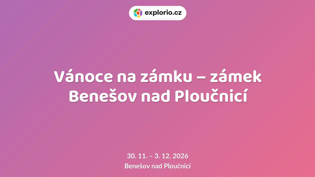 Vánoce na zámku – zámek Benešov nad Ploučnicí – prohlídky a Muzea, Benešov nad Ploučnicí