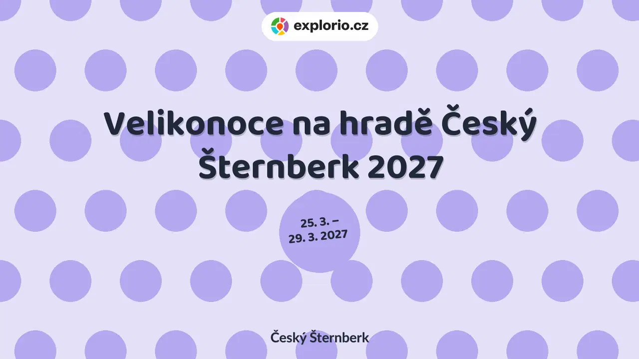 Velikonoce na hradě Český Šternberk 2027 – prohlídky a Muzea, Český Šternberk