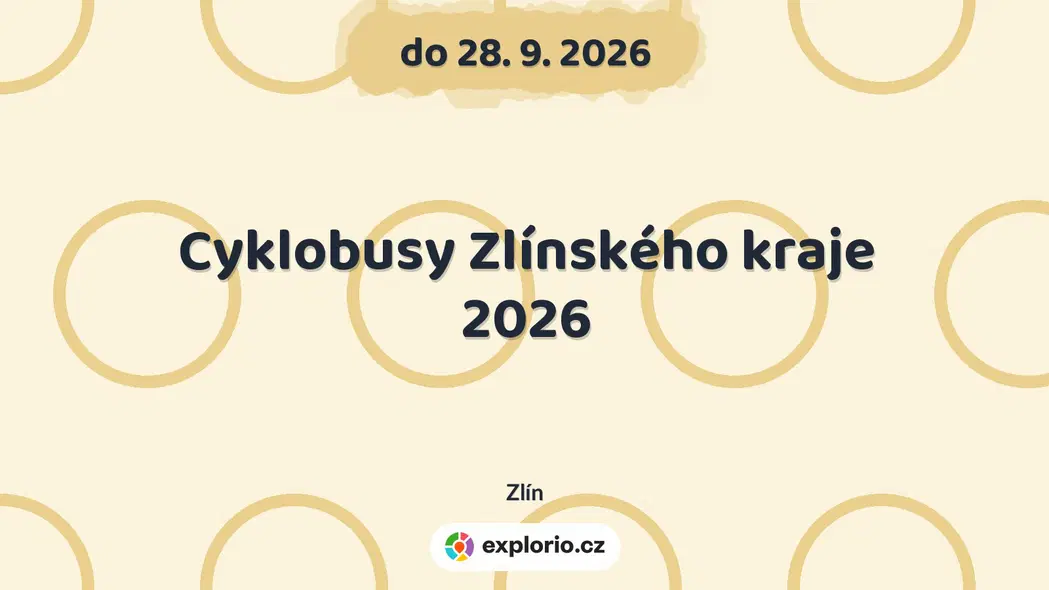 Cyklobusy Zlínského kraje 2026 – sport a Pohyb, Zlín
