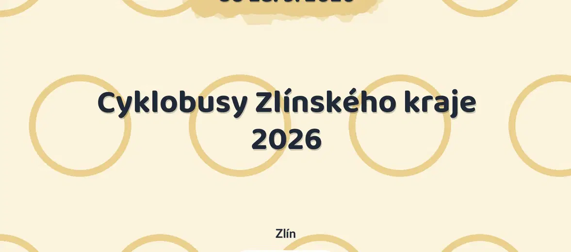 Cyklobusy Zlínského kraje 2026 – sport a Pohyb, Zlín
