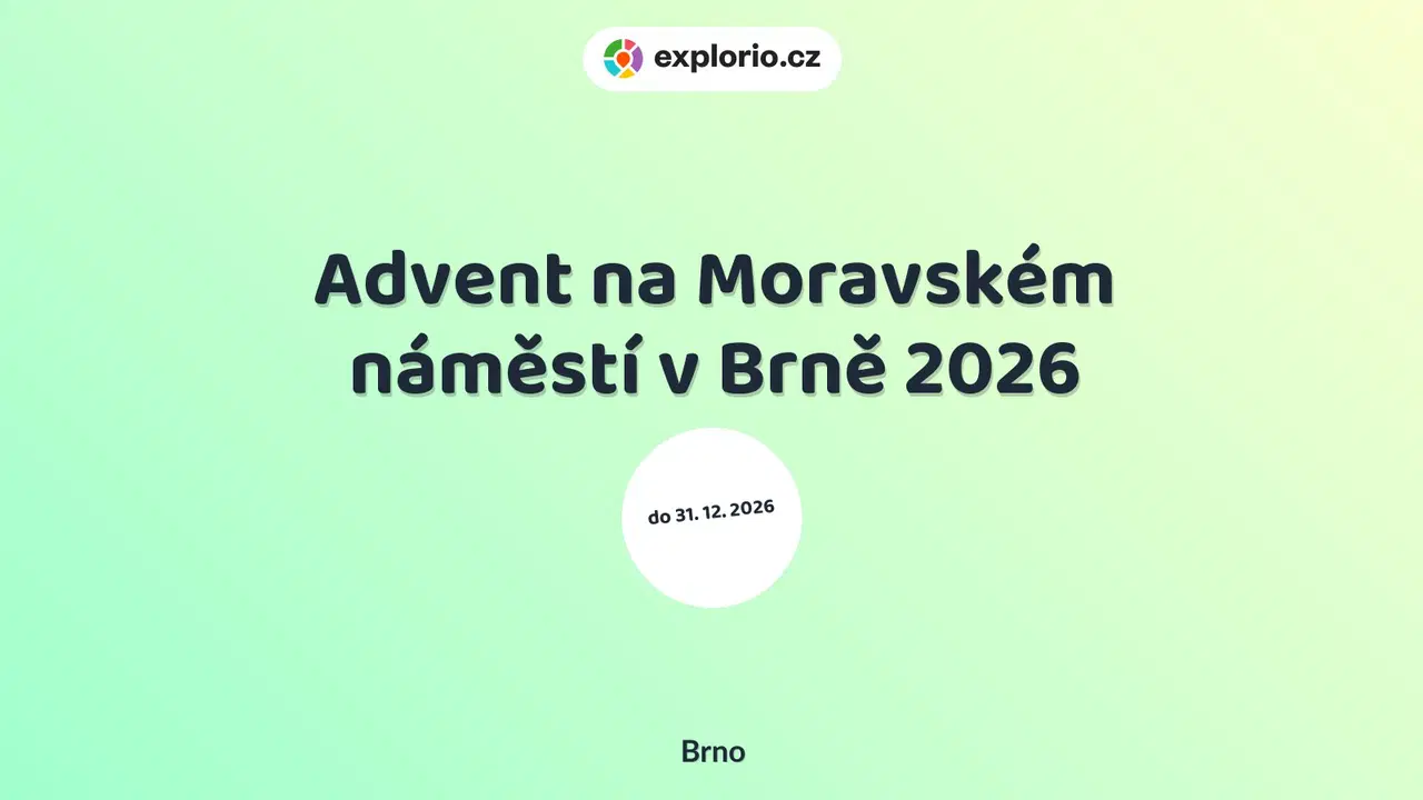 Advent na Moravském náměstí v Brně 2026 – festivaly a Slavnosti, Brno