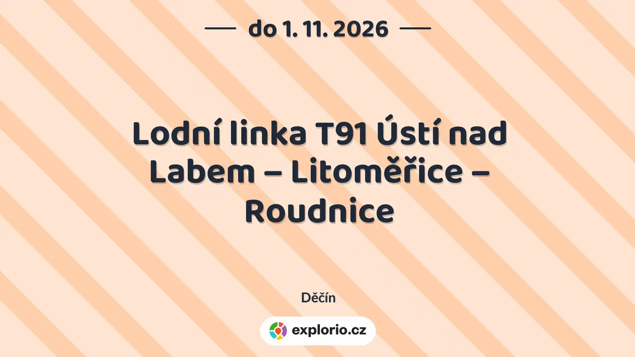Lodní linka T91 Ústí nad Labem – Litoměřice – Roudnice – sport a Pohyb, Děčín